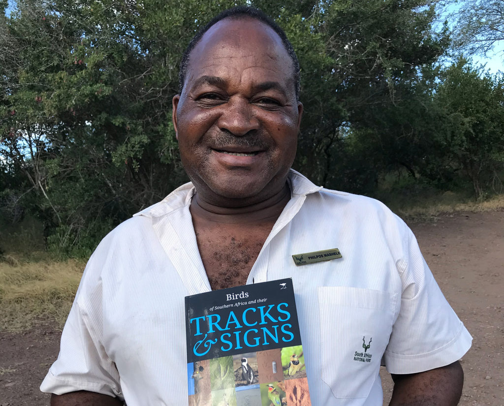 Philpos Mashele N’wanetsi - Picnic spot Kruger Park - Bird tracks and signs
